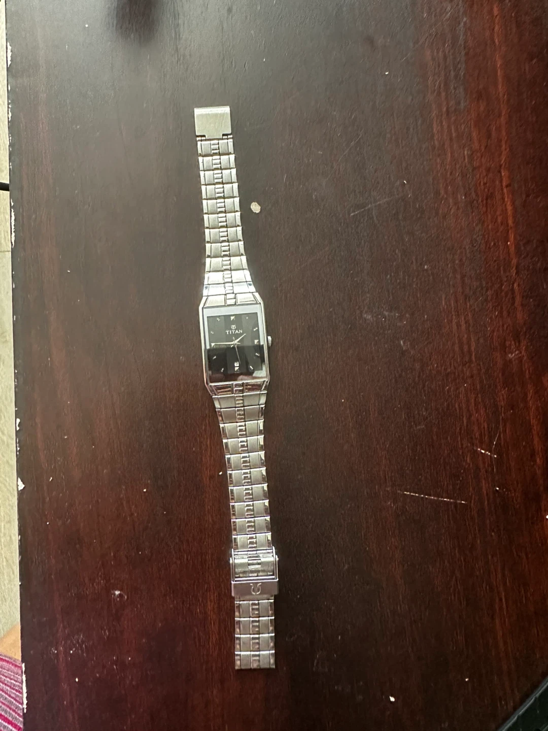Titan Silver Watch