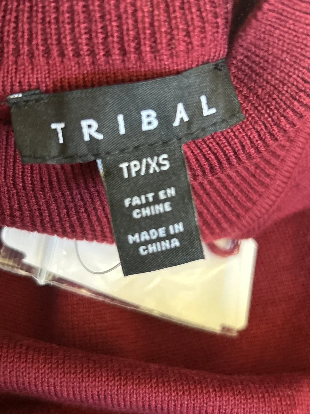 Tribal XS Sleeveless Mock Neck Top image indicator(5)