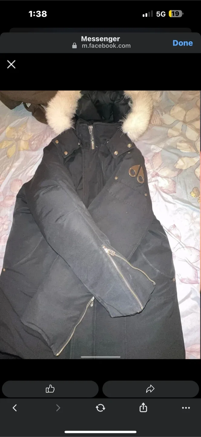 Moose Knuckles Black Winter Jacket image indicator(3)