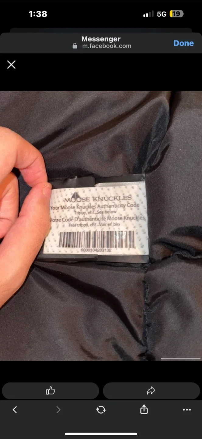 Moose Knuckles Black Winter Jacket image indicator(5)