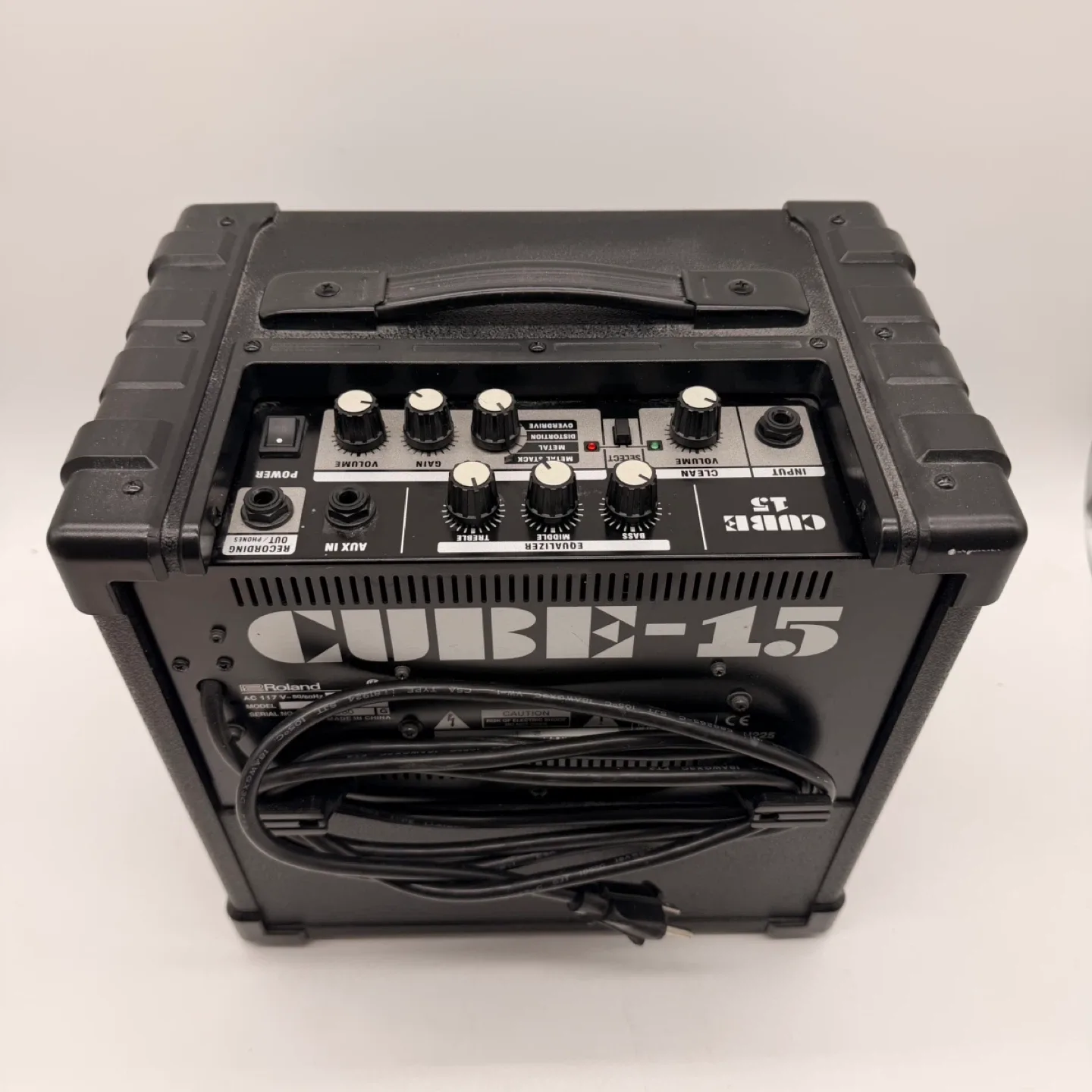 Roland Cube-15 Guitar Amplifier image indicator(4)