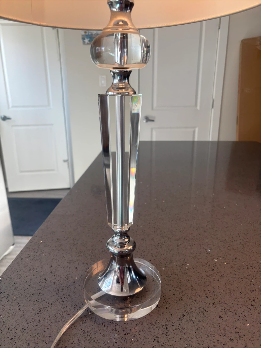 Set of 2 Crystal Table Lamps - photo 2