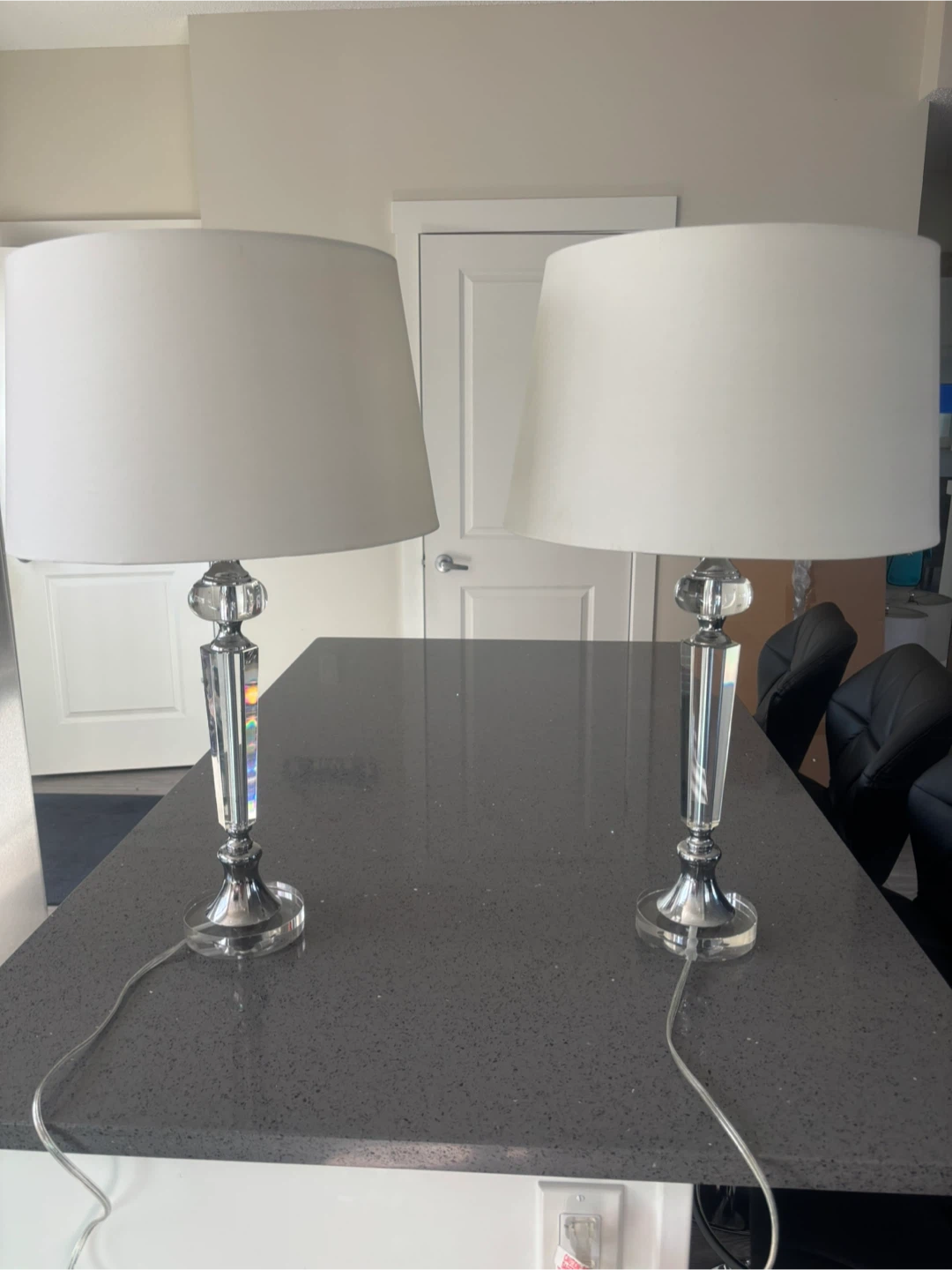 Set of 2 Crystal Table Lamps - photo 4