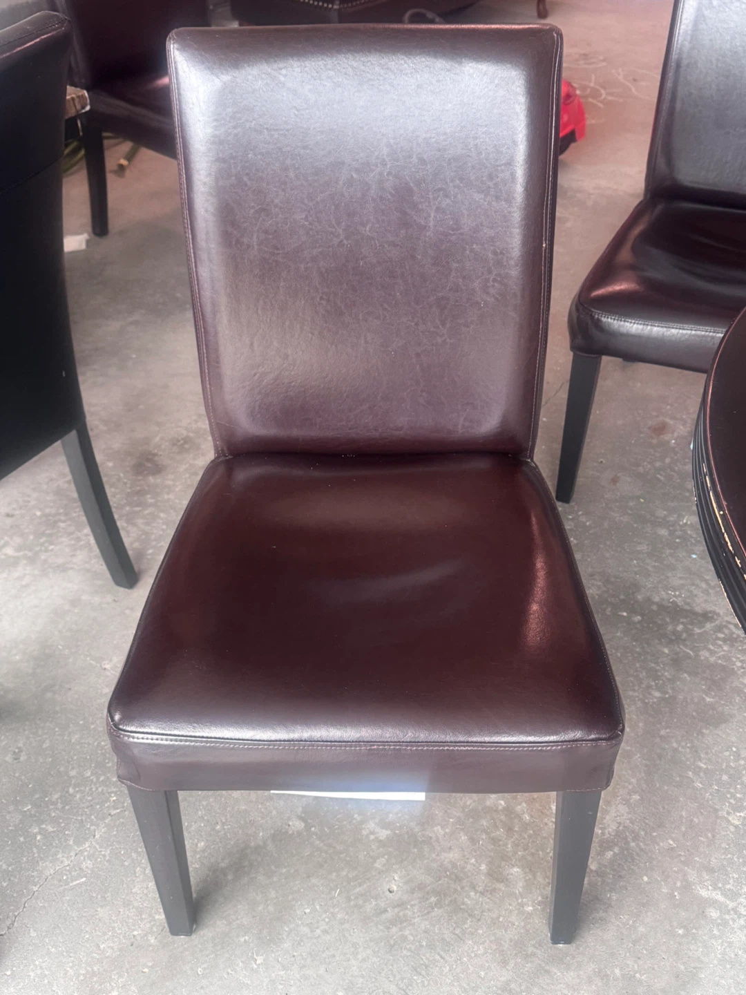 Dark Brown Dining table and  Chairs (Set of 4) - photo 3