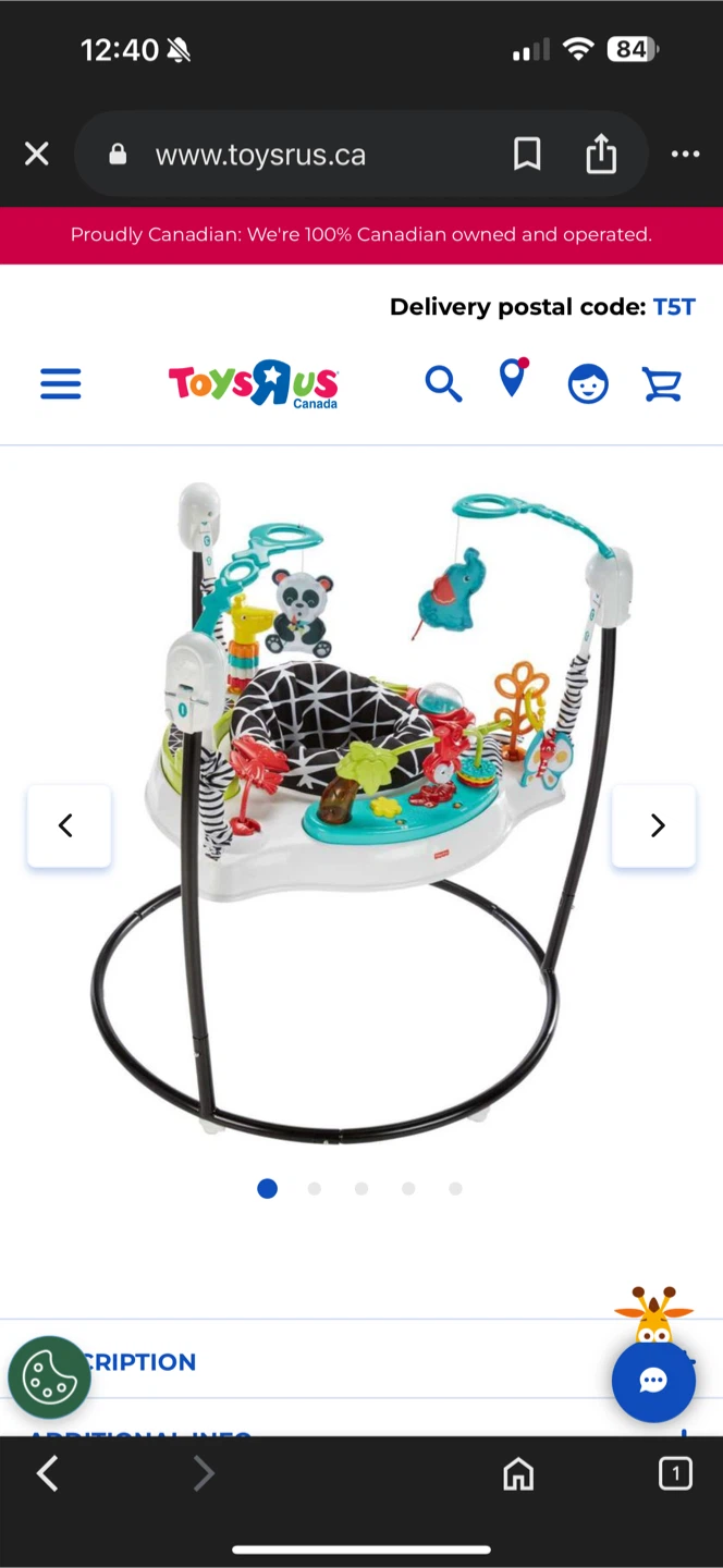 Fisher-Price Animal Wonders Jumperoo - photo 2
