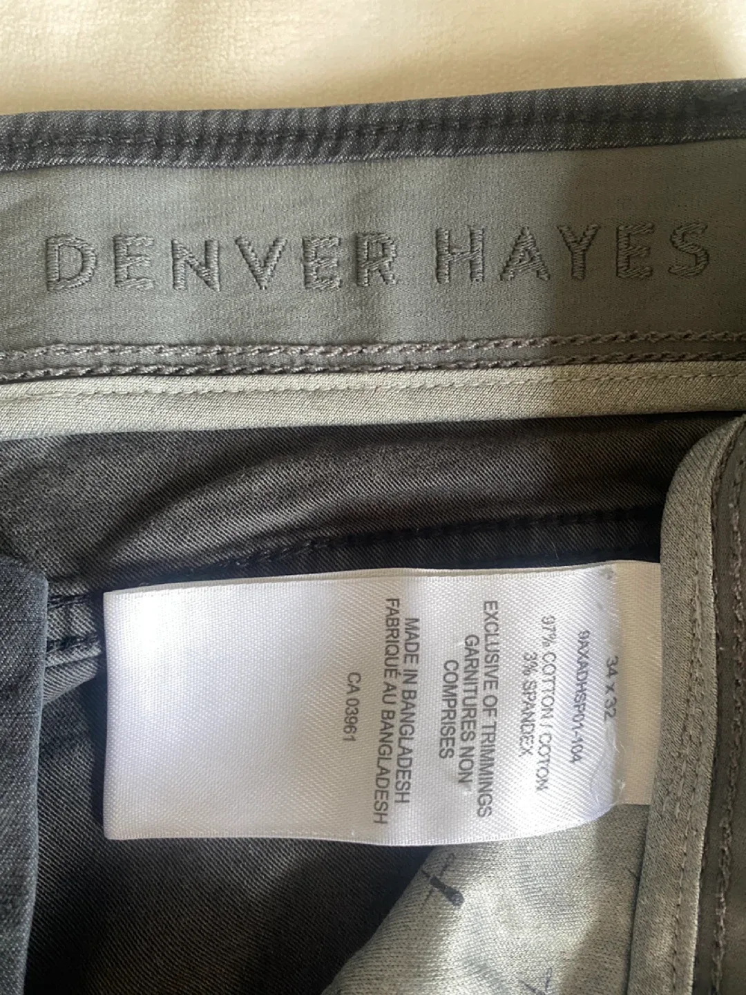 Denver Hayes 34x32 Pants image indicator(3)