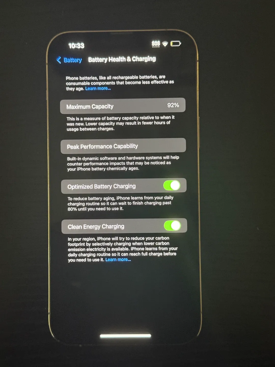 Apple iPhone 13 Pro Max 128GB Gold image indicator(3)