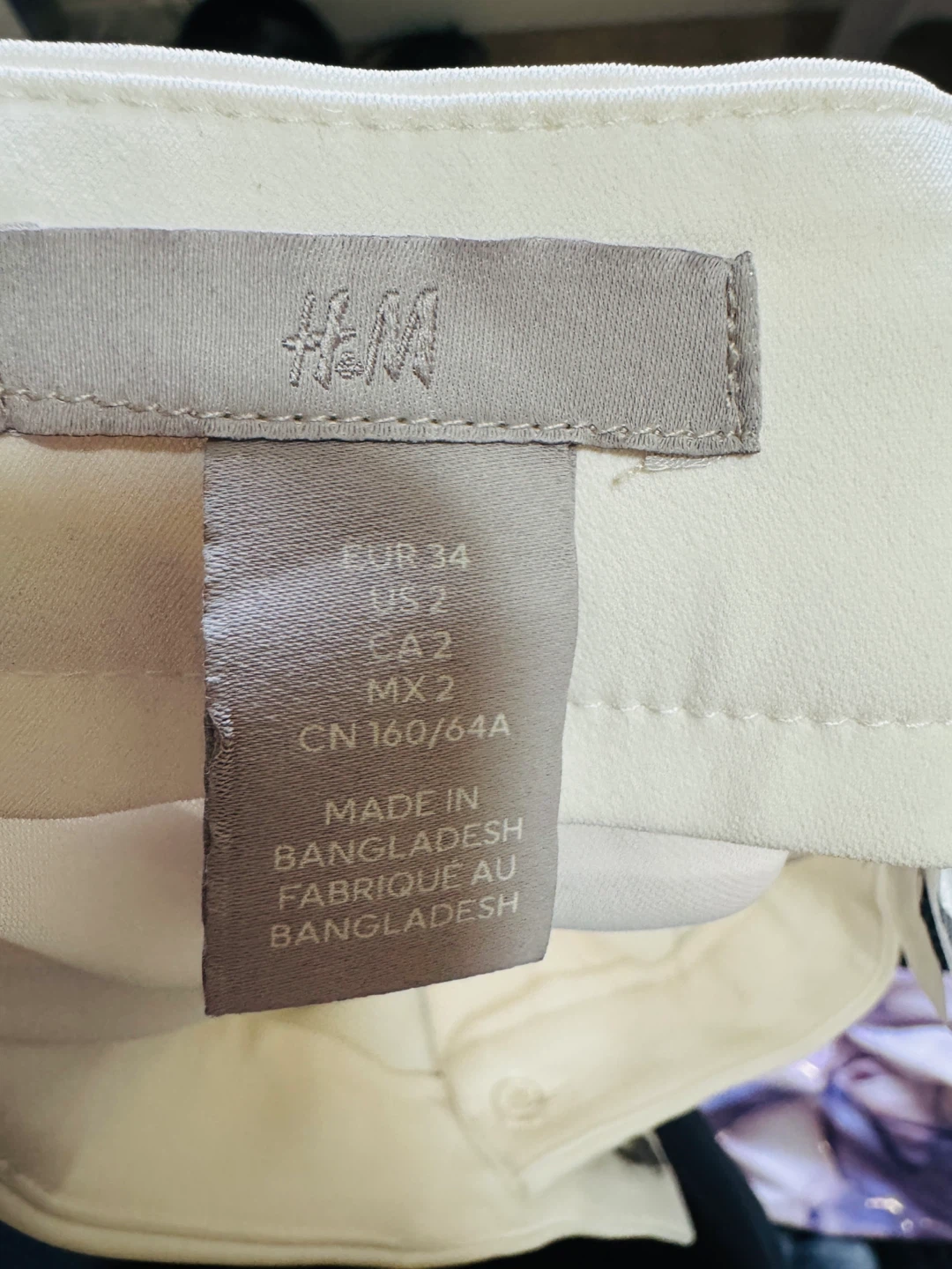 H&M White Dress Pants - Size 2 - photo 4