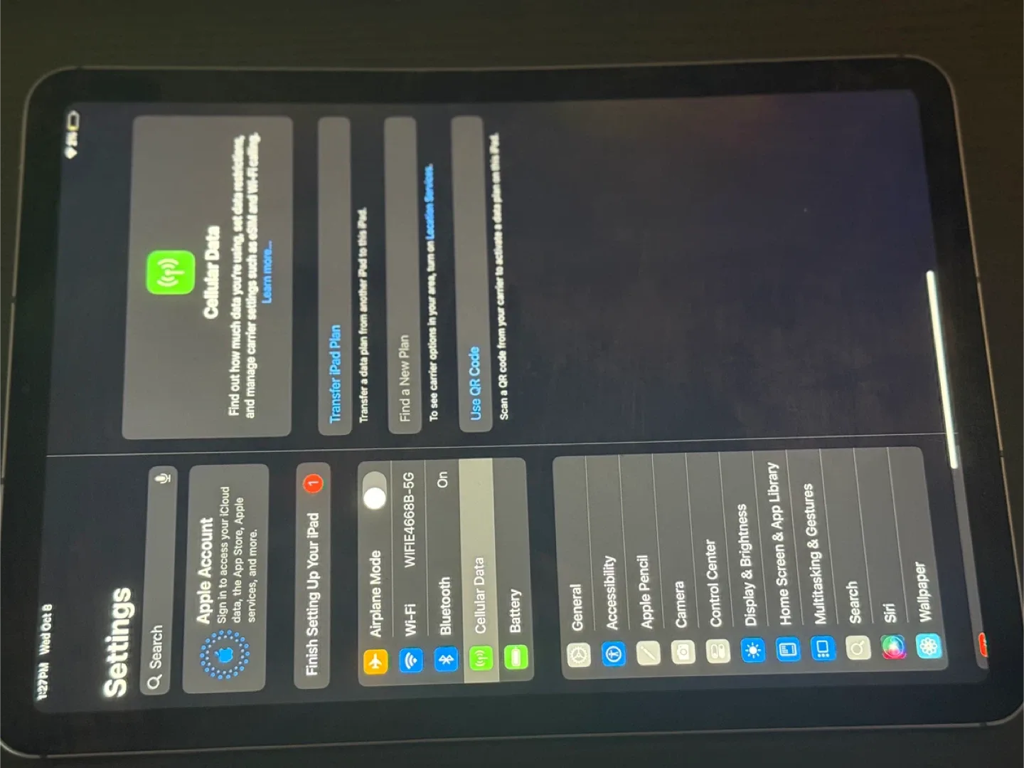 Apple iPad Air 4th Gen, 256GB cellular / WiFi image indicator(3)