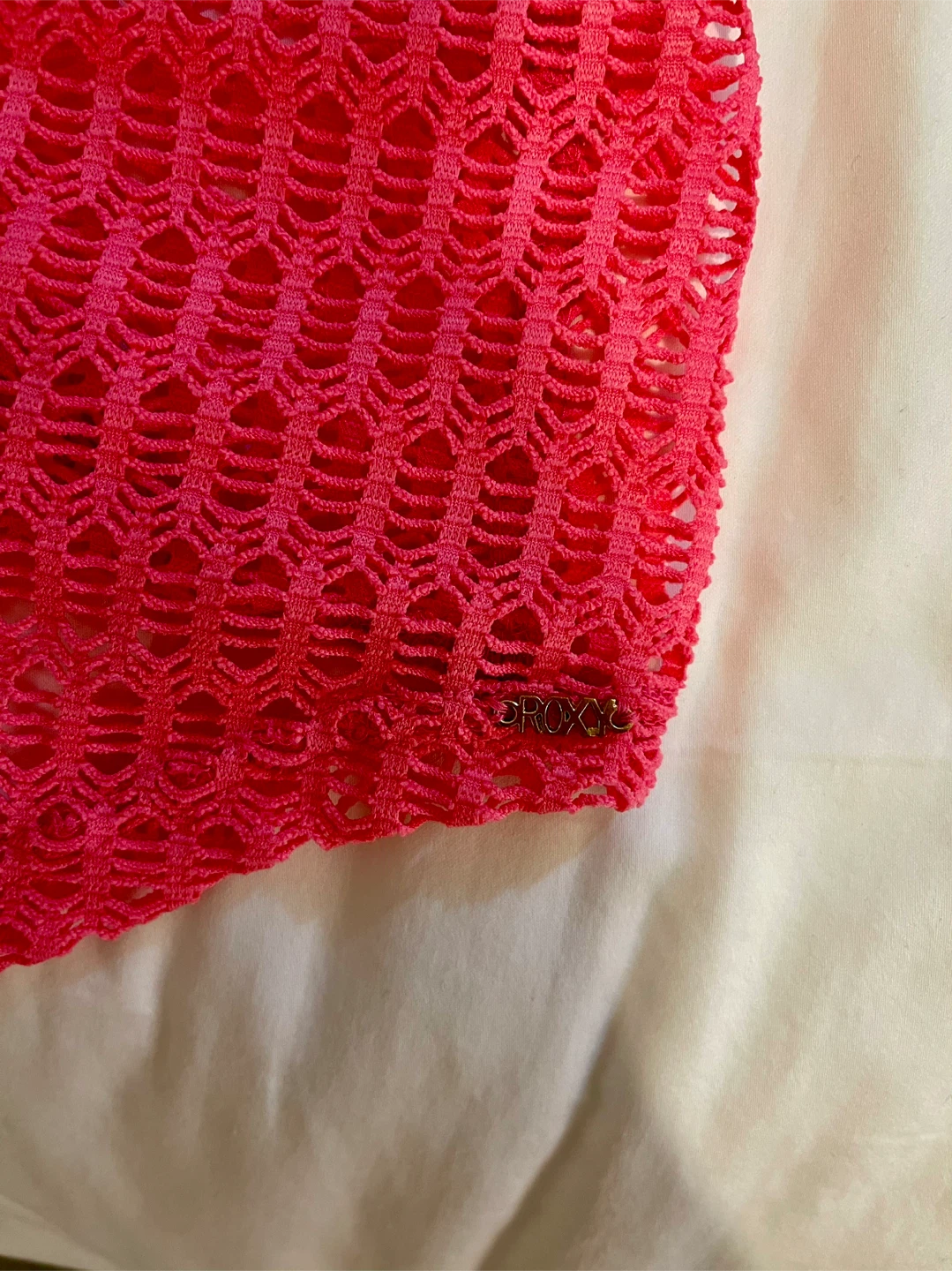 Roxy Pink swim cover up - photo 3