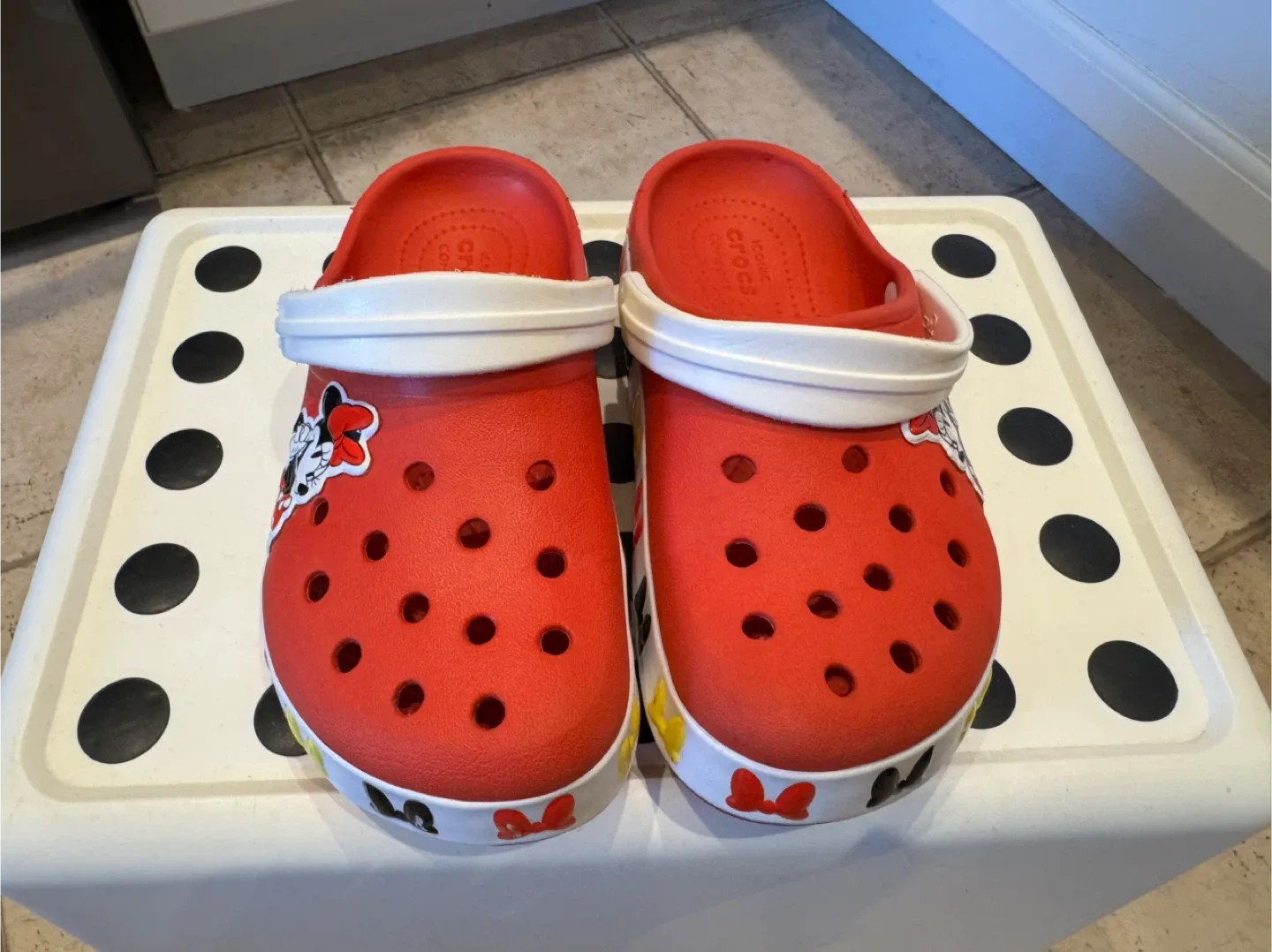 Crocs kids Minnie Mouse Clog - Size 13 thumbnail