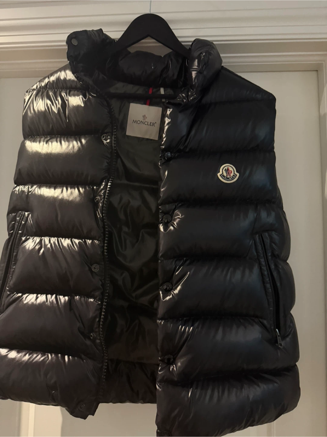 Moncler Black Padded Vest - photo 2