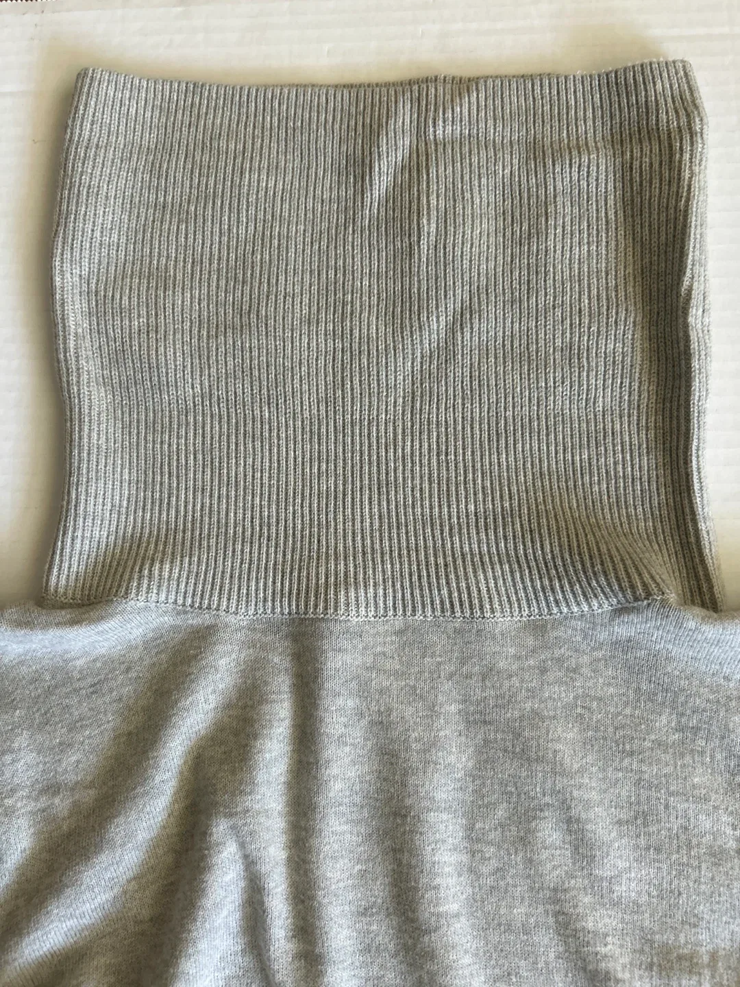 Oui - Grey Knit Turtleneck Sweater image indicator(2)