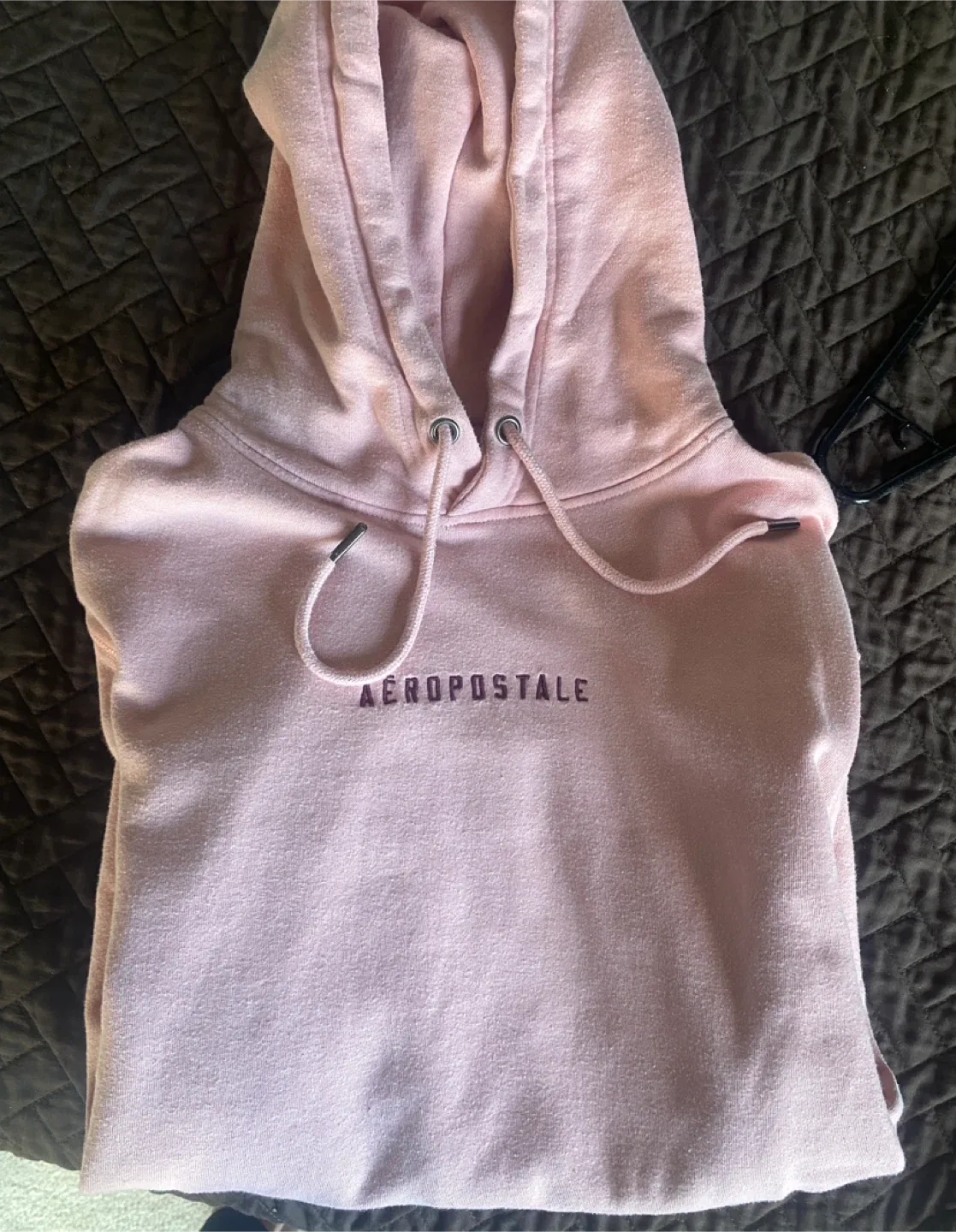 Aeropostale Pink Hoodie - Size S image indicator(2)