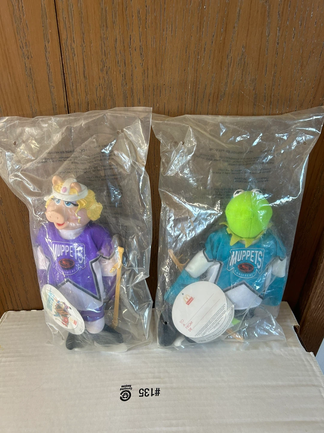 Muppets NHL Hockey Plush Dolls