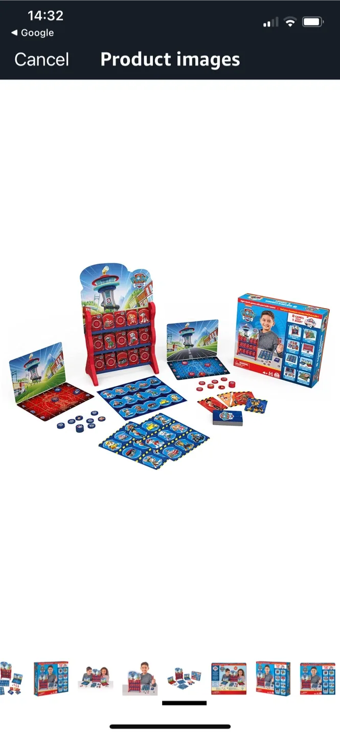 New Paw Patrol Games HQ Board Games Set image indicator(2)