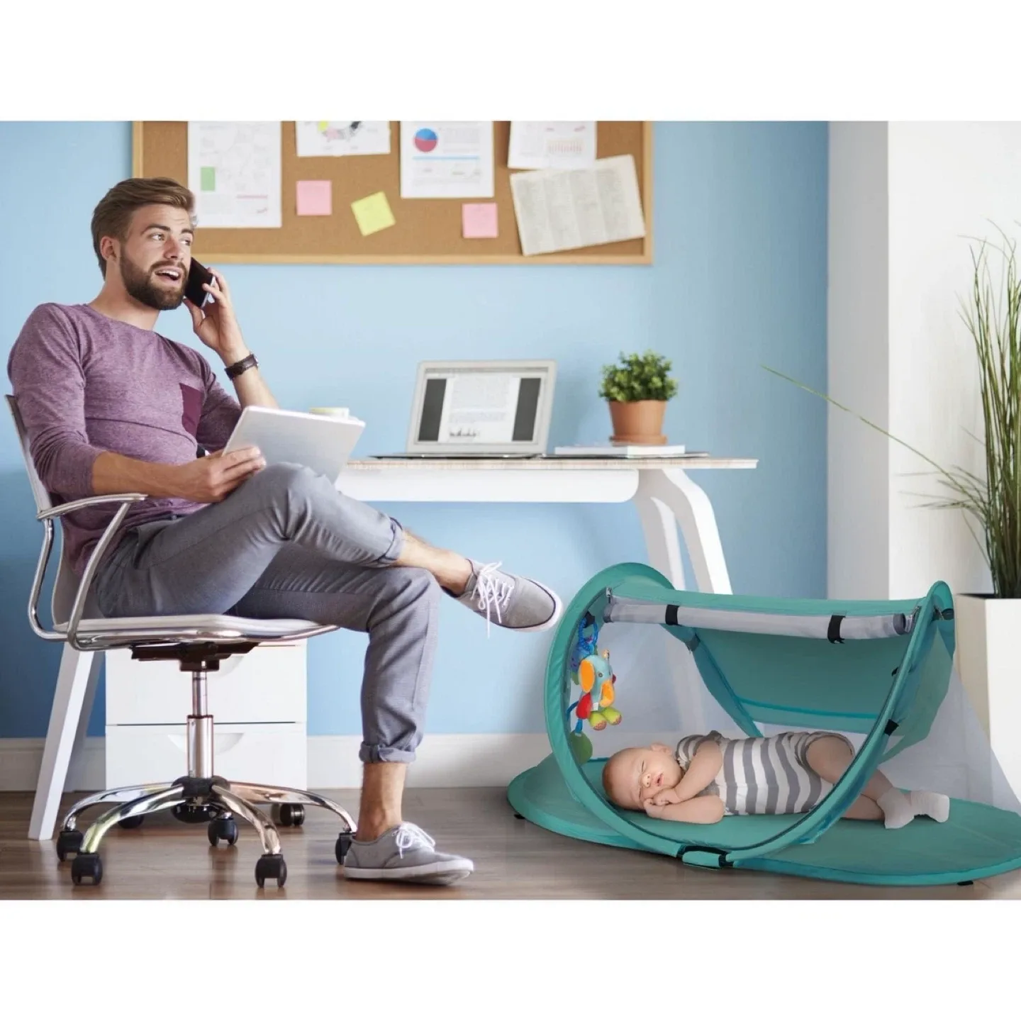 KidCo PeaPod Prestige + airbed image indicator(6)