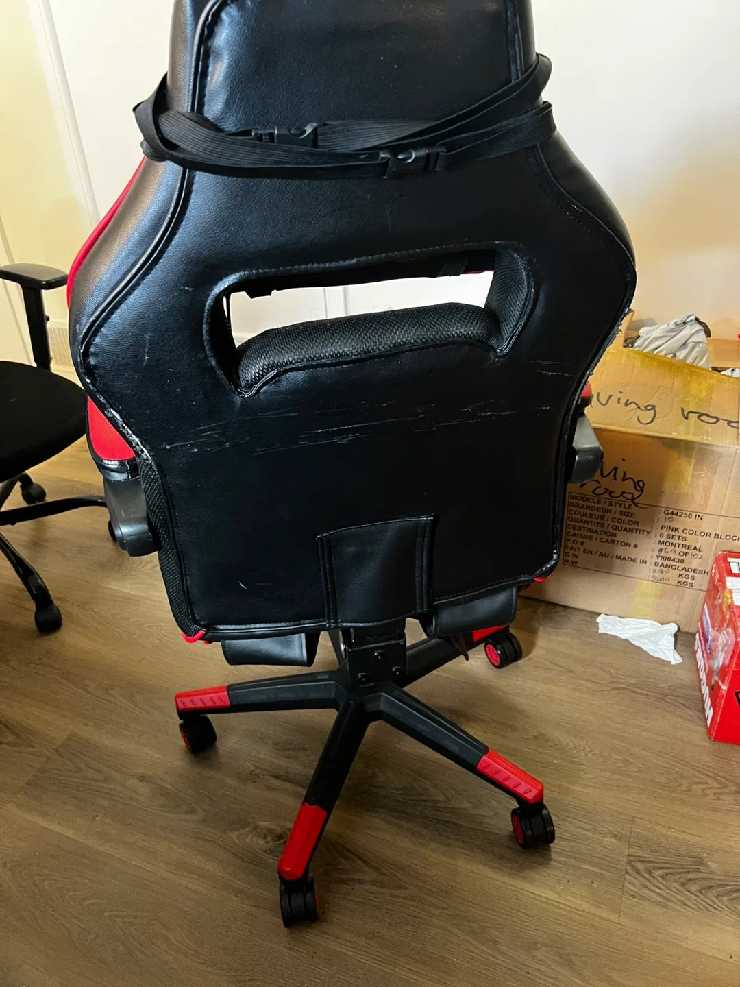 Red & Black Gaming Chair image indicator(3)