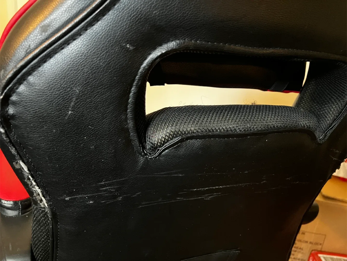 Red & Black Gaming Chair image indicator(4)