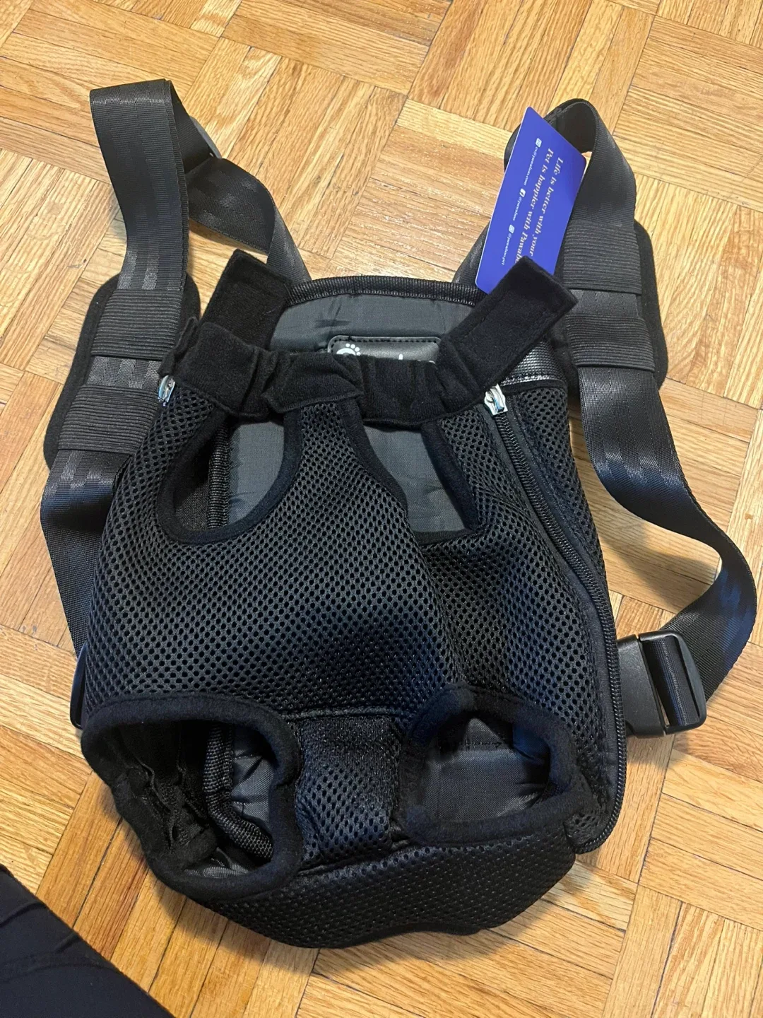 Pawaboo Pet Carrier Backpack - Black, Large image indicator(5)