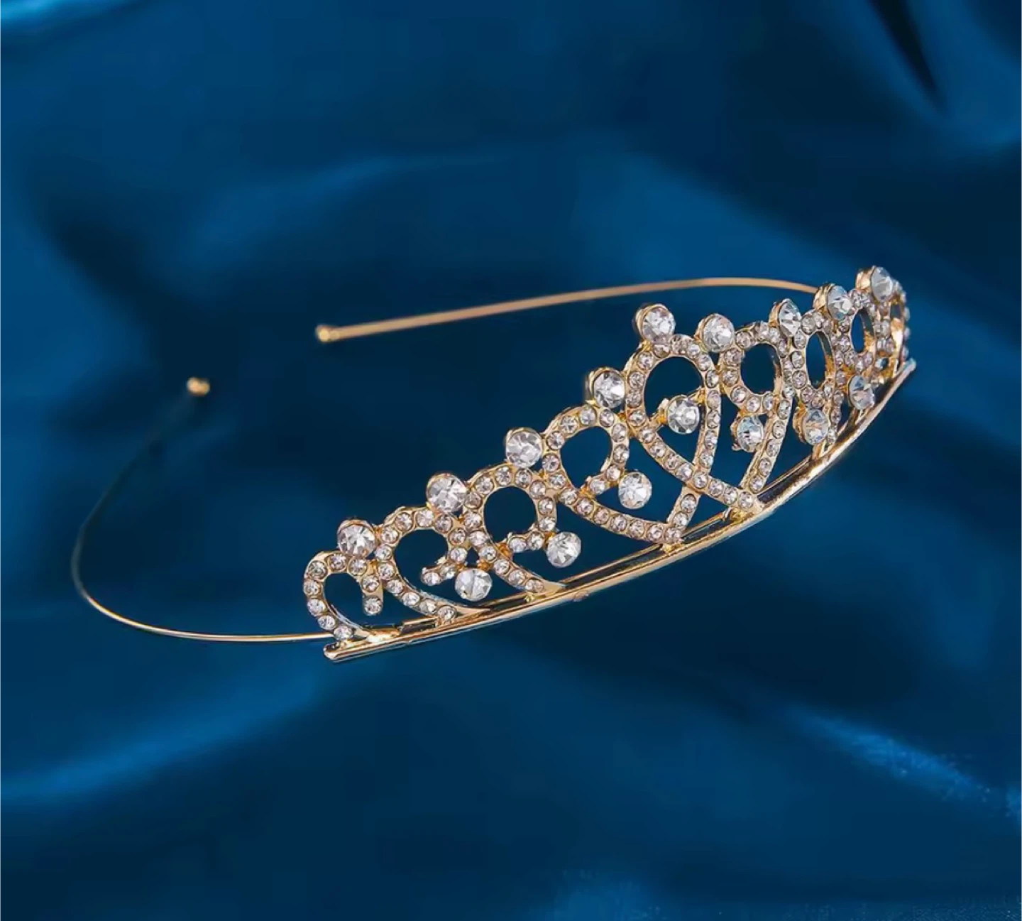 New Rhinestone Tiara Crown Headband - photo 5