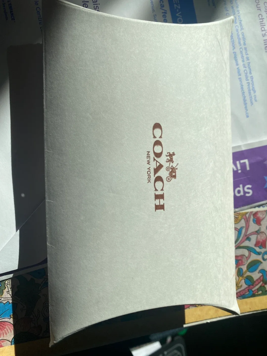 Coach Teal Wristlet Wallet image indicator(5)