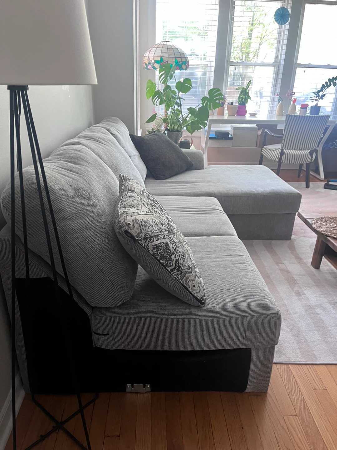 Gray Sectional Sofa - photo 4