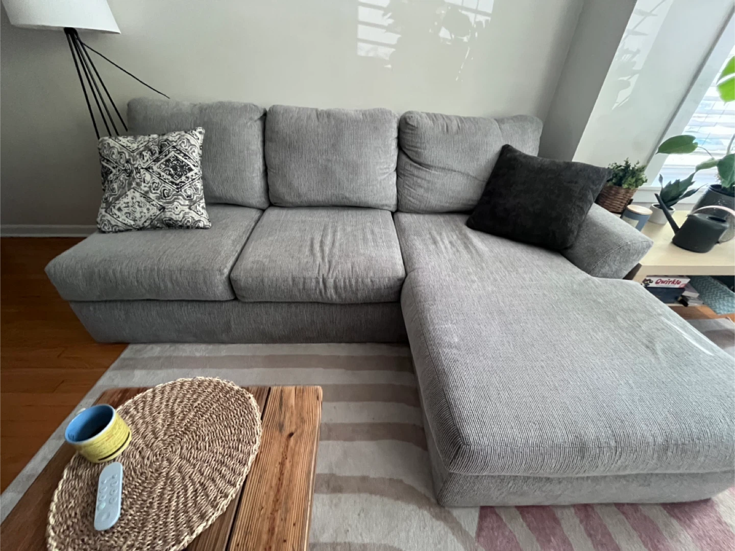 Gray Sectional Sofa