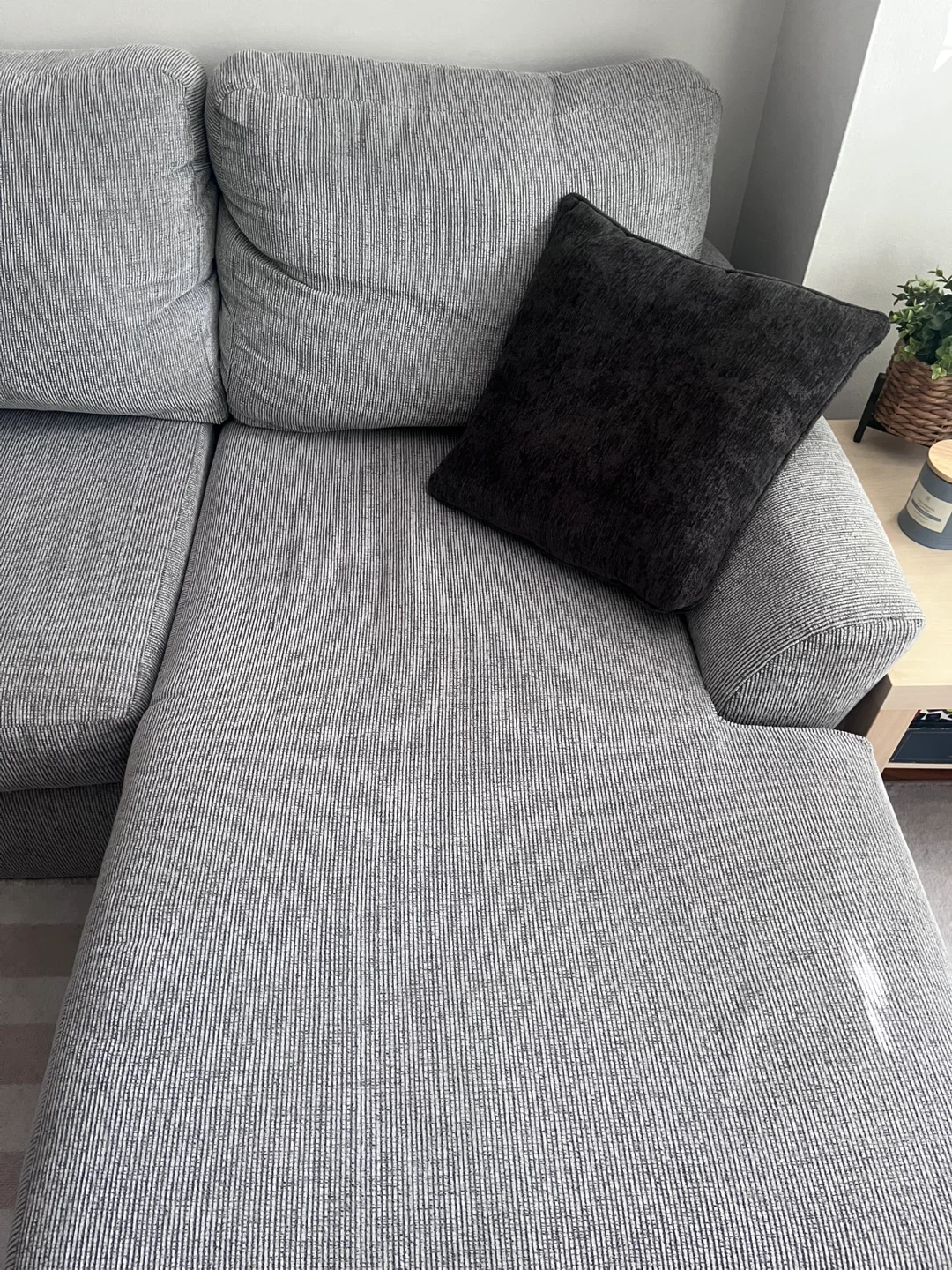 Gray Sectional Sofa - photo 3