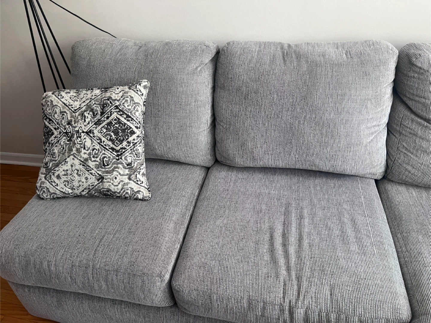 Gray Sectional Sofa - photo 5