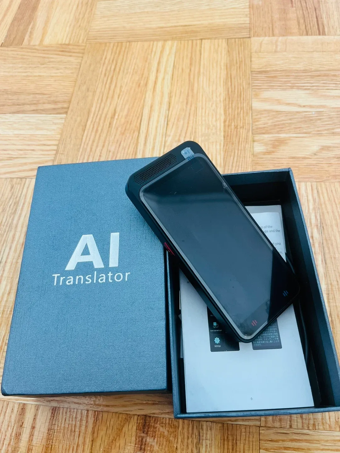 RPbznr AI Voice Recorder w/ Translation image indicator(10)