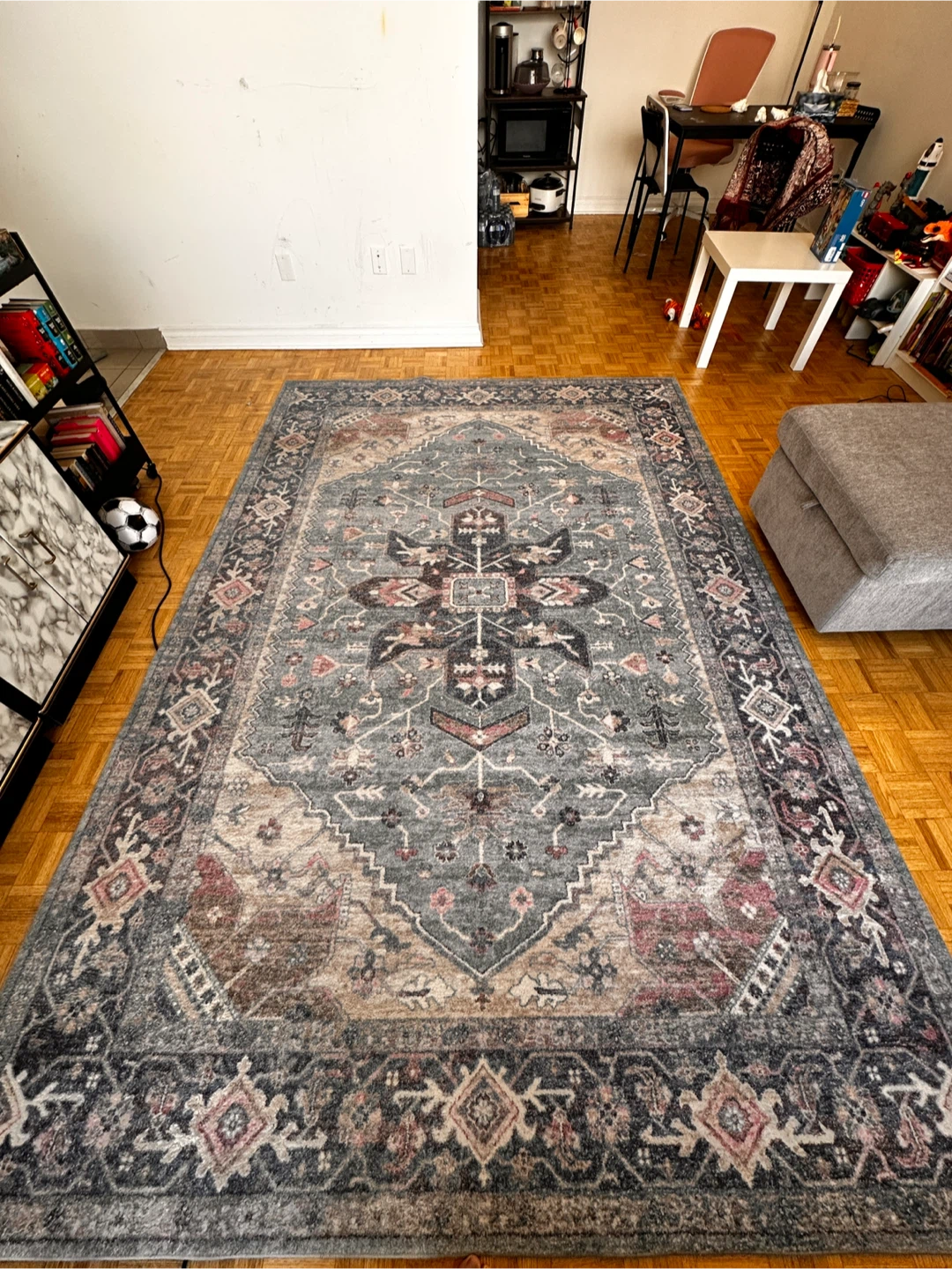Area Rug - Grey/Blue - photo 2