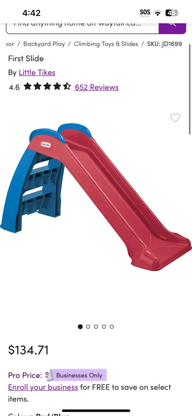 Little Tikes First Slide - Blue & Green image indicator(3)