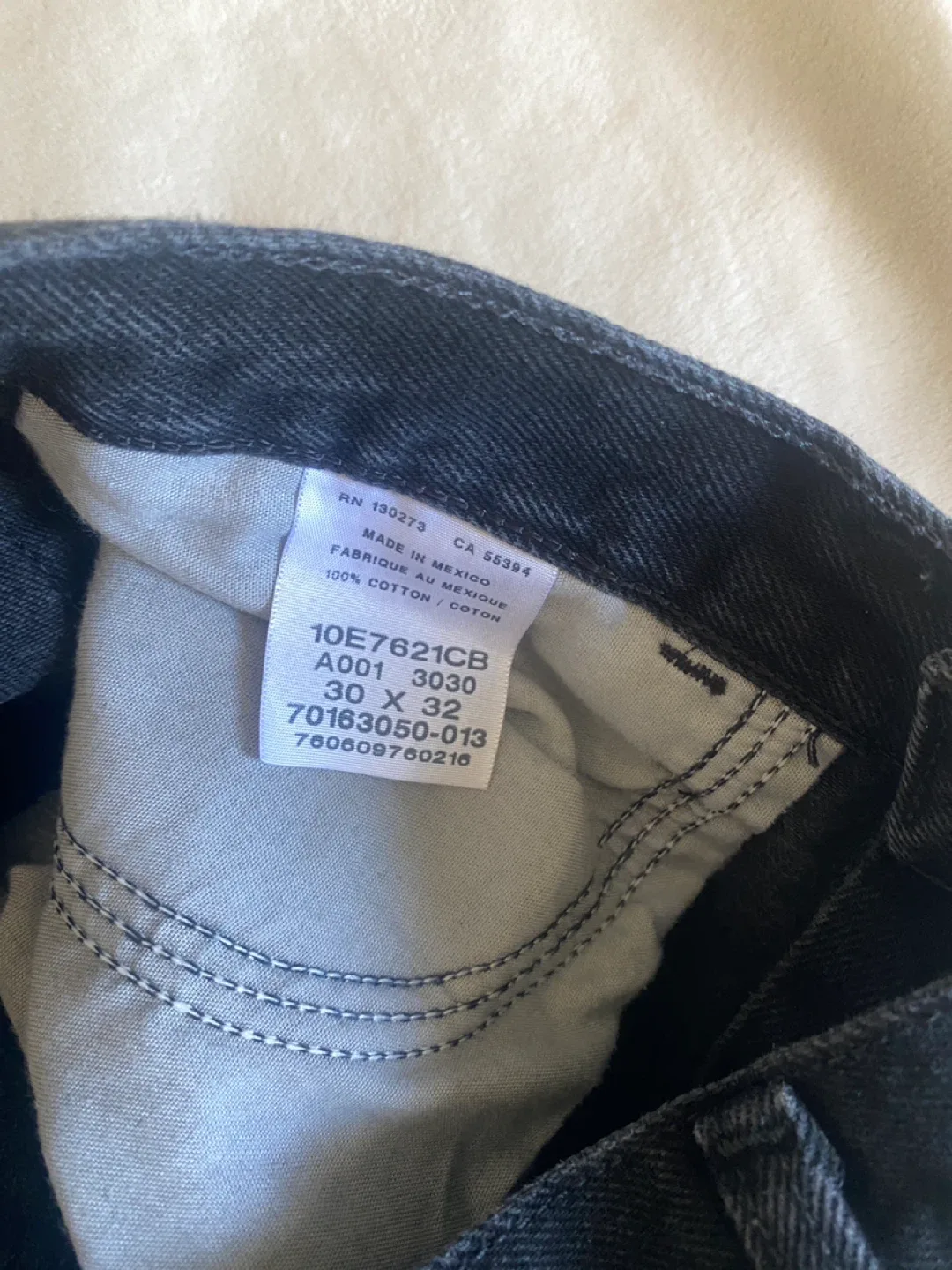 Rustler Black Denim Jeans - Size 30x32 image indicator(2)
