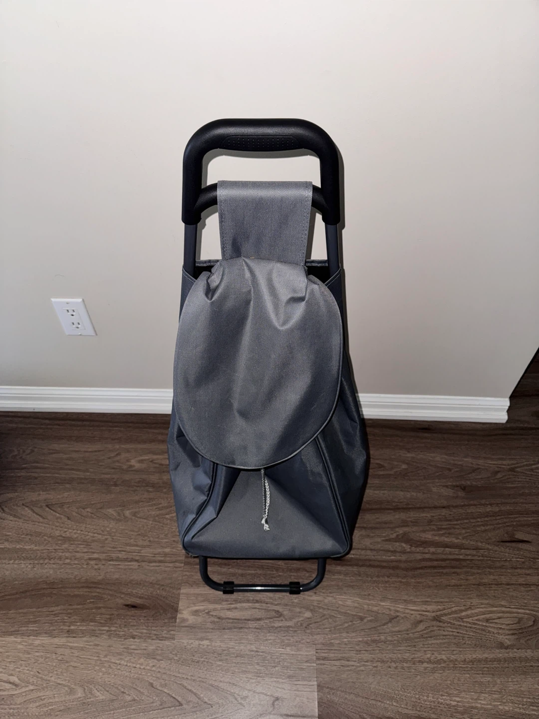 Grey Shopping Trolley Cart