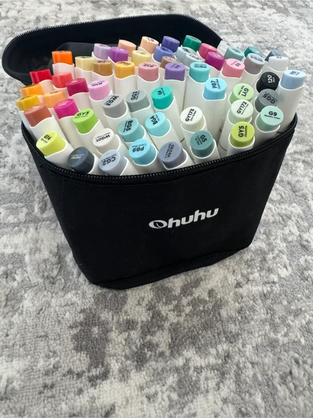 Ohuhu 120-Colour Dual + Case image indicator(2)