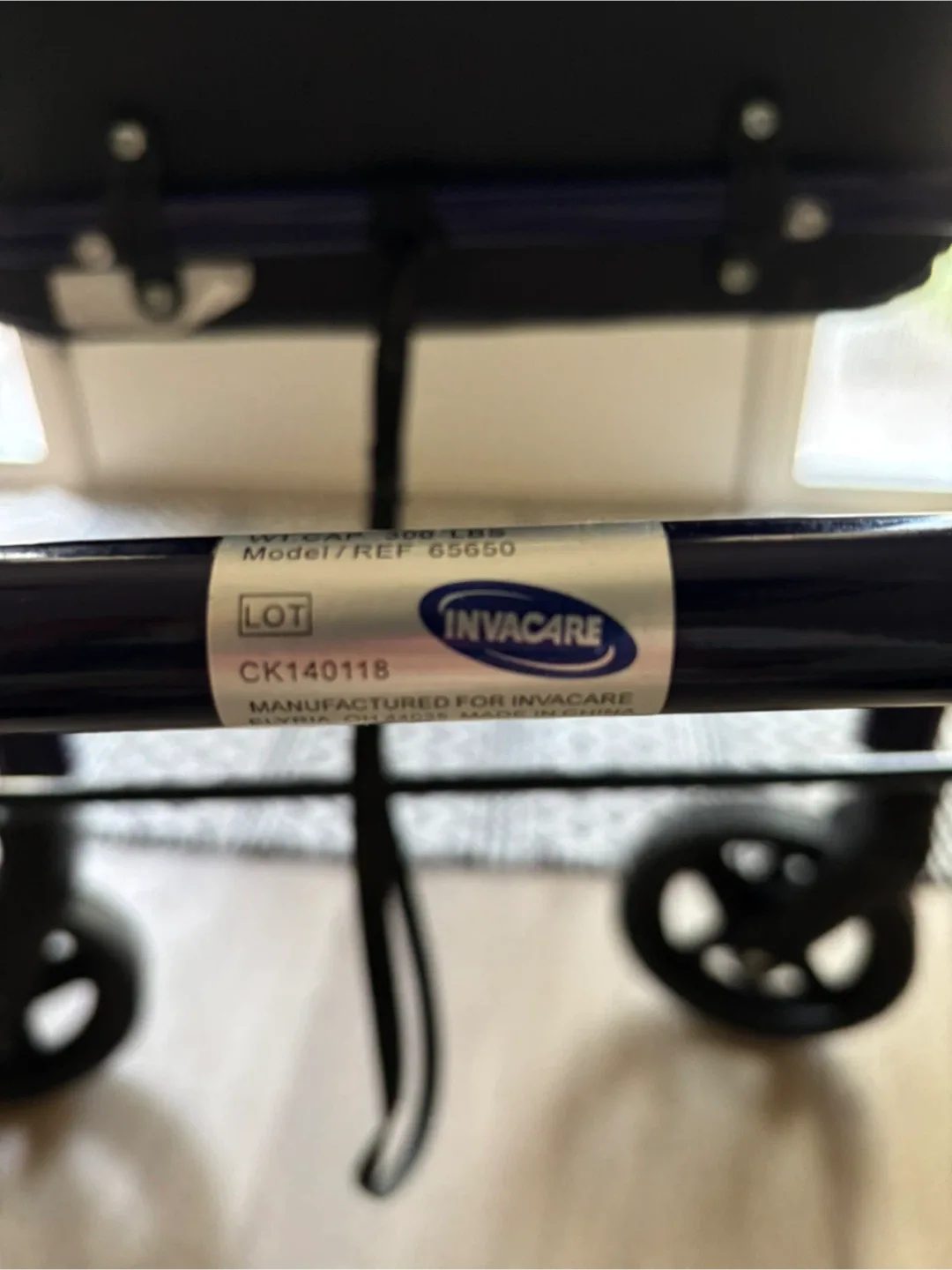 Invacare Rollator Walker - Model 65650 image indicator(6)