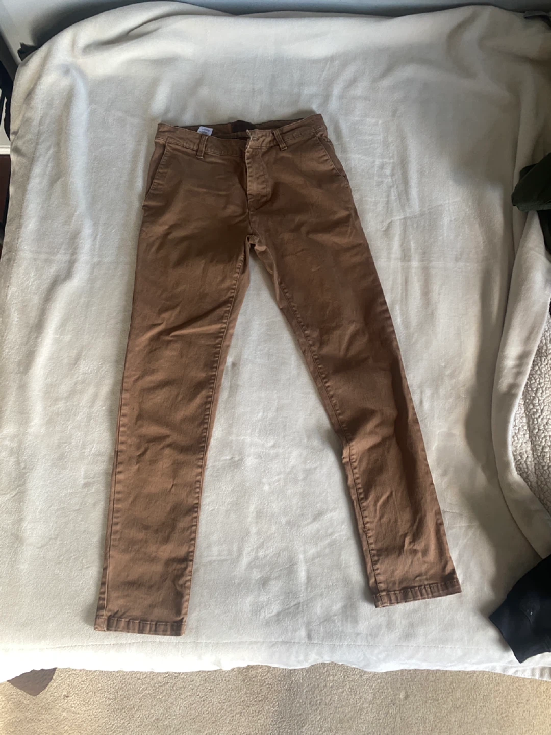 Brown Chinos - Sz Med