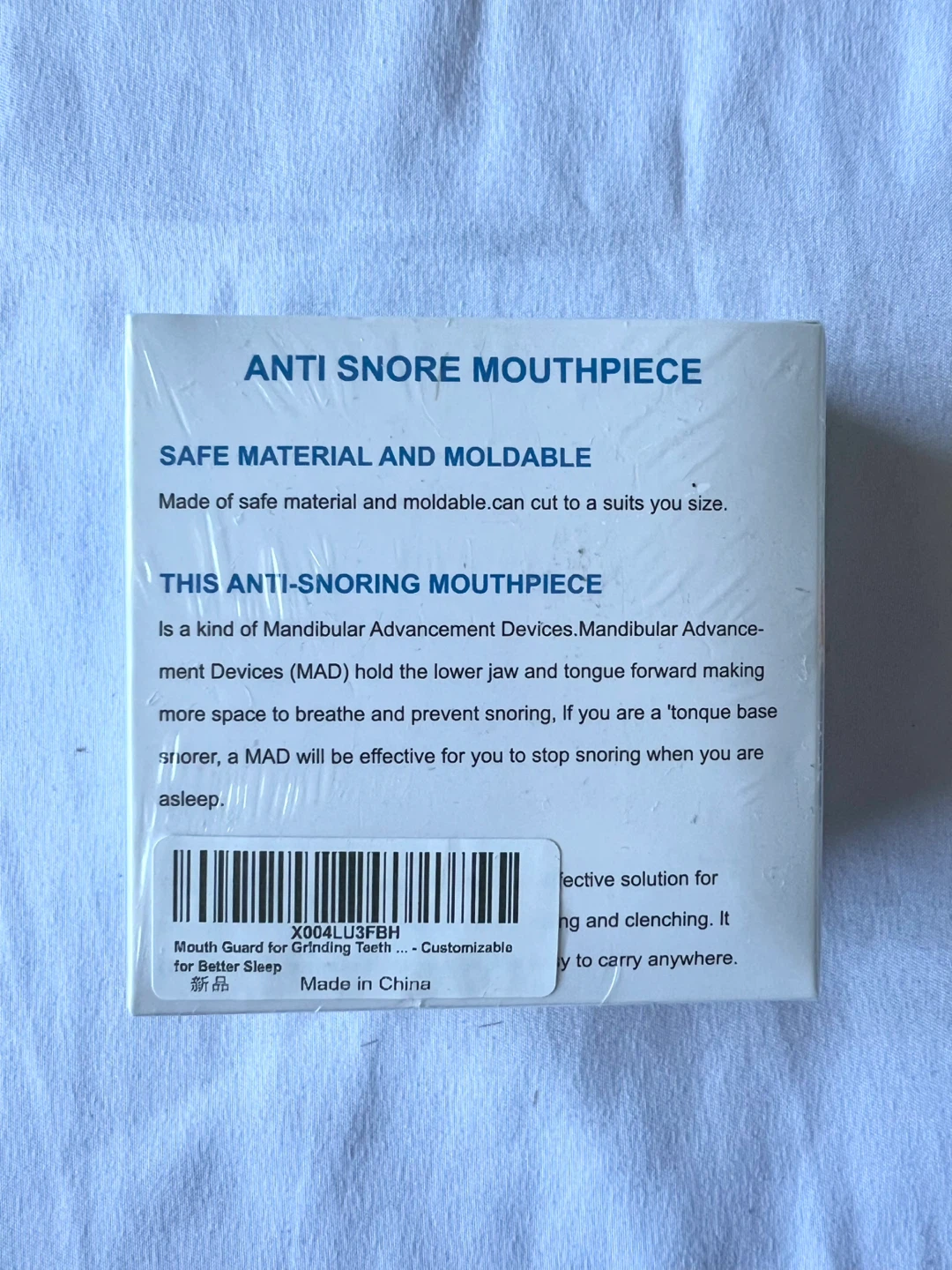Anti Snore Mouthpiece - New - photo 3