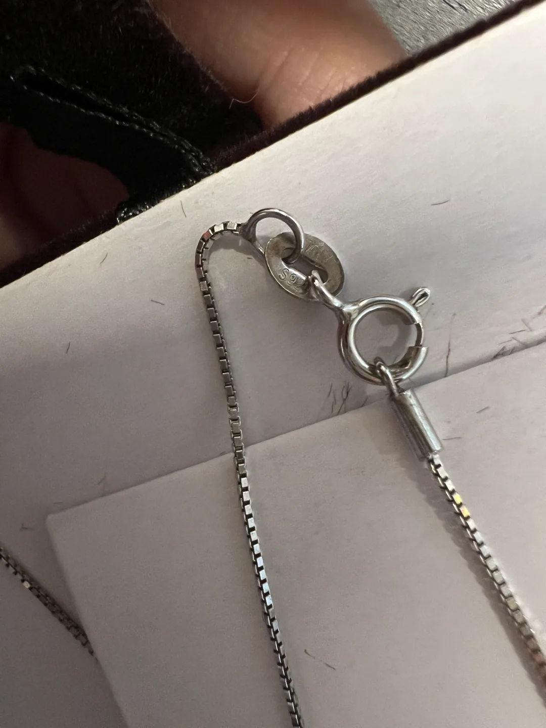 Pearl Necklace with Sterling Silver Chain image indicator(4)