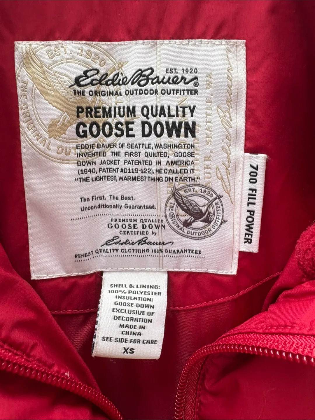 Eddie Bauer Premium Goose Down Jacket - XS image indicator(2)