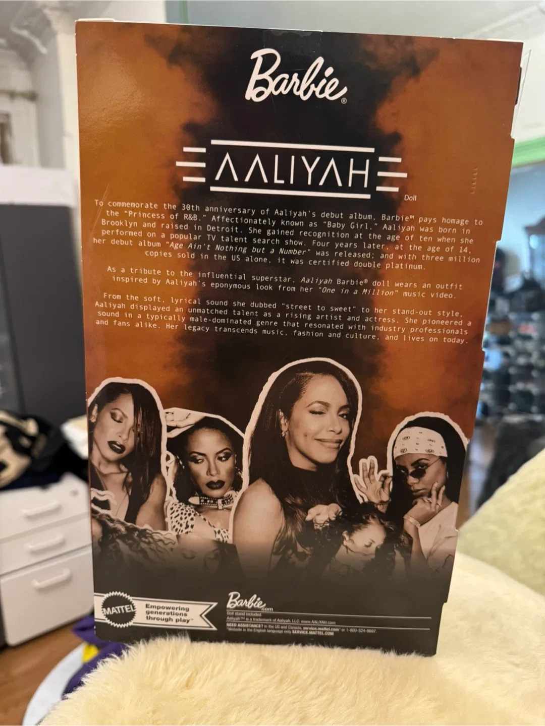 Aaliyah Barbie Signature Doll - New in Box! image indicator(2)