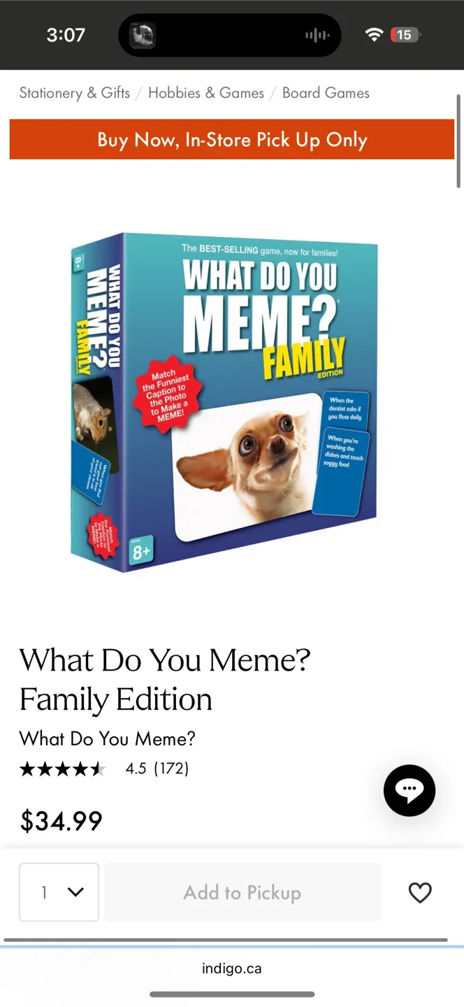 What Do You Meme? Family Edition Board Game image indicator(3)