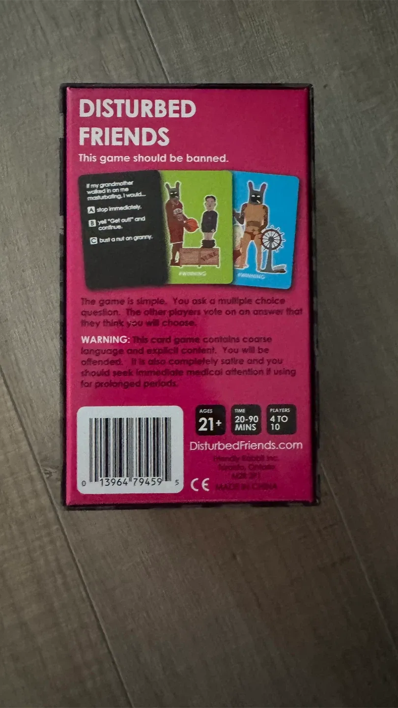 Disturbed Friends - Hilarious Party Game for Adults image indicator(2)