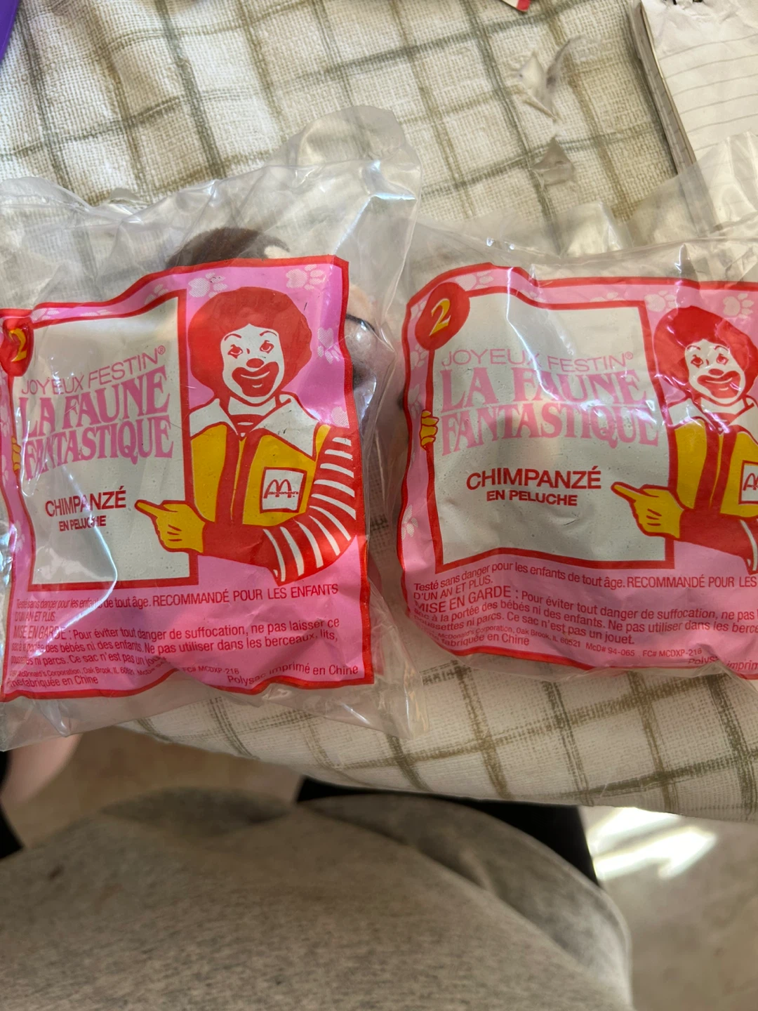 McDonald's Amazing Wildlife Happy Meal Toys