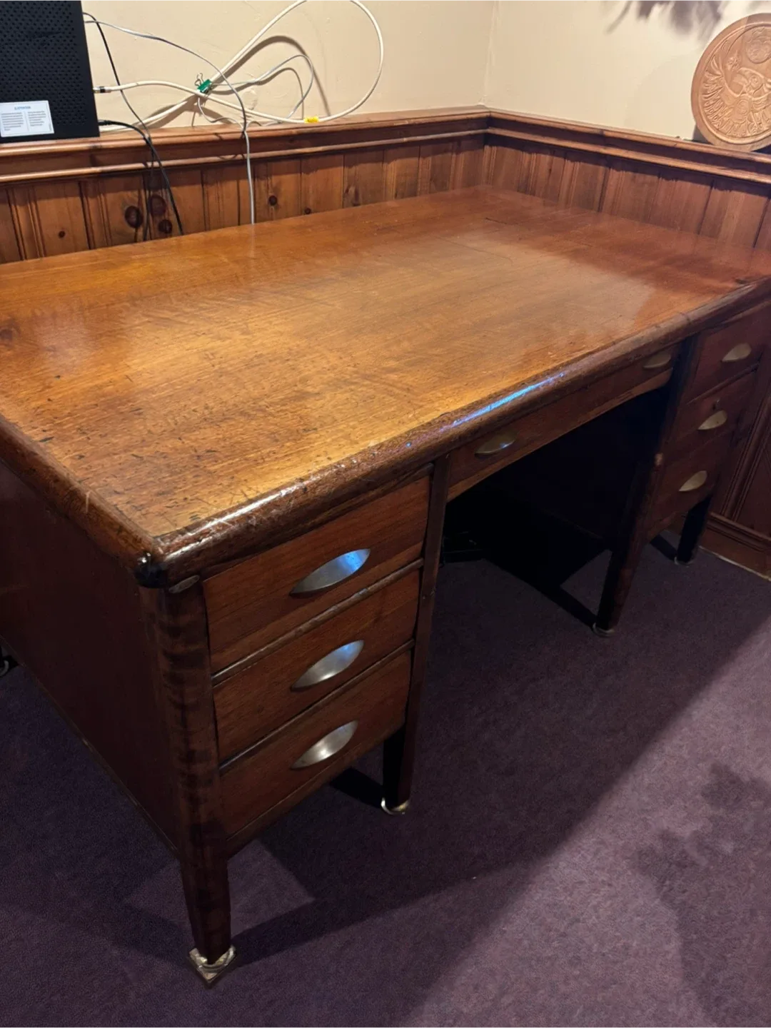 Antique Wooden Desk