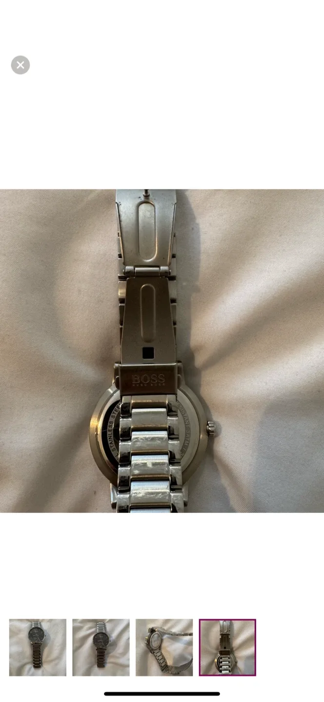 Hugo Boss Stainless Steel Men's Watch image indicator(3)