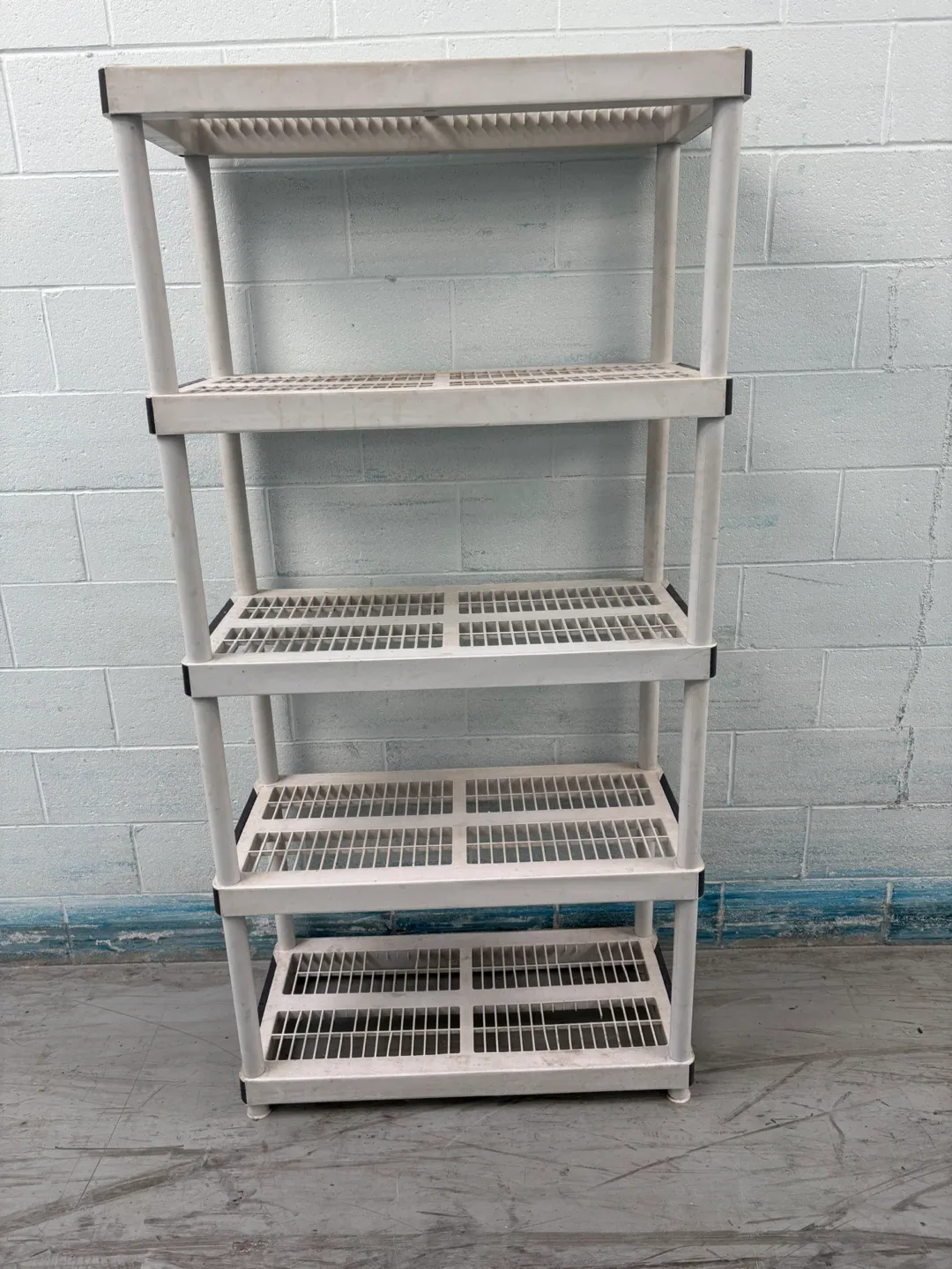 🧡5-Tier Plastic Shelf Unit thumbnail