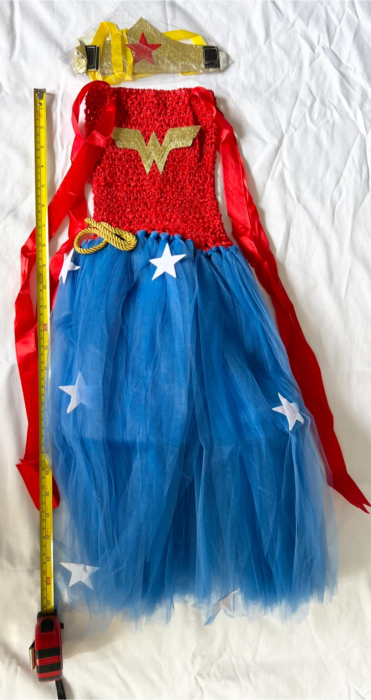 Wonder Woman Costume Dress with Accessories - photo 4
