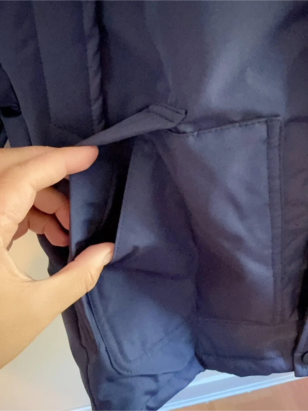 Kids' Winter Jacket - Navy Blue Toddler size 6-7T image indicator(4)